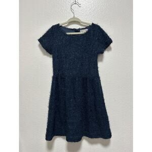 Appaman Girl’s Kelsey Party Dress In Midnight Navy Size 6